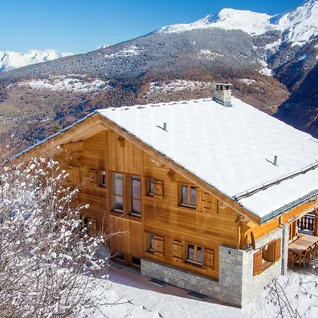 Luxury Panoramic In Thon-les Collons Dağ evi
